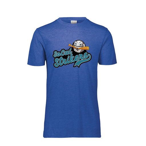 [FTSCUBNV-AS-LOGO1] Decker Men's Tri-Blend T-Shirt - Short Sleeve (Adult S, Navy, Logo 1)