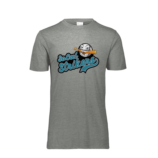 [FTSCUBGY-YS-LOGO1] Decker Youth Tri-Blend T-Shirt - Short Sleeve (Youth S, Gray, Logo 1)