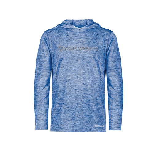 [FOLHCGRY-AS-LOGO3] Decker Men's Charge Hoodie (Adult S, Royal, Logo 3)